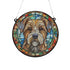 Border Terrier Stained Glass Effect Suncatcher
